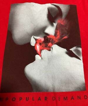 Popular Demand Red Graphic T-Shirt Size XL